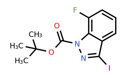 CAS 944899-06-3 | Tert-butyl 7-fluoro-3-iodo-1H-indazole-1-carboxylate