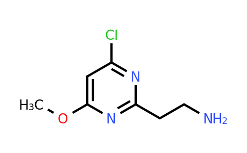 CAS 944899-07-4 | 2-(4-Chloro-6-methoxypyrimidin-2-YL)ethan-1-amine
