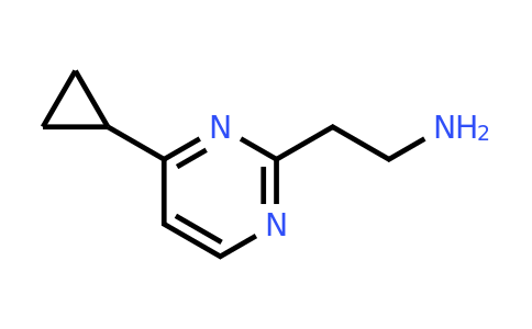 CAS 944899-15-4 | 2-(4-cyclopropylpyrimidin-2-yl)ethan-1-amine