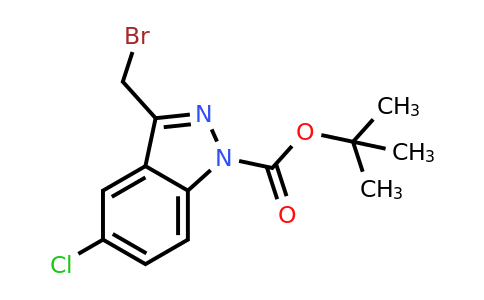 CAS 944899-43-8 | 1H-Indazole-1-carboxylic acid, 3-(bromomethyl)-5-chloro-, 1,1-dimethylethyl ester