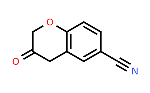 CAS 944899-51-8 | 3-Oxo-3,4-dihydro-2H-1-benzopyran-6-carbonitrile