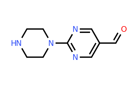 CAS 944899-55-2 | 2-(Piperazin-1-YL)pyrimidine-5-carbaldehyde
