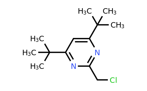 CAS 944899-68-7 | 4,6-DI-Tert-butyl-2-(chloromethyl)pyrimidine