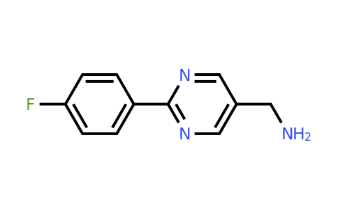 CAS 944899-73-4 | 1-[2-(4-Fluorophenyl)pyrimidin-5-YL]methanamine