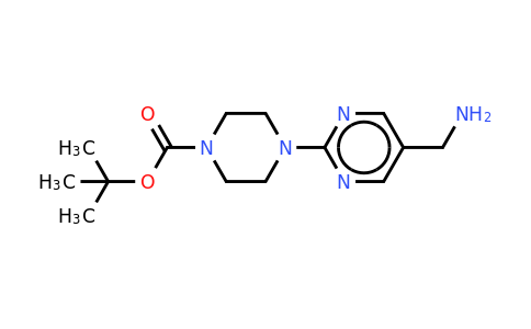 CAS 944899-79-0 | 4-(5-Aminomethyl-pyrimidin-2-YL)-piperazine-1-carboxylic acidtert-butyl ester