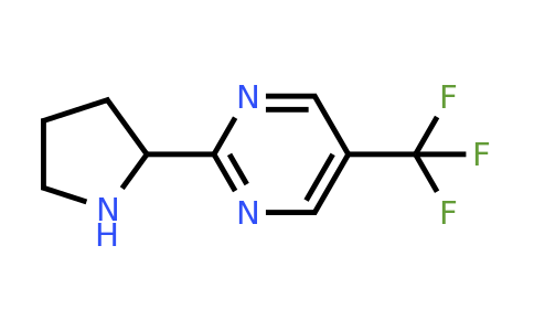 CAS 944900-14-5 | 2-Pyrrolidin-2-YL-5-(trifluoromethyl)pyrimidine