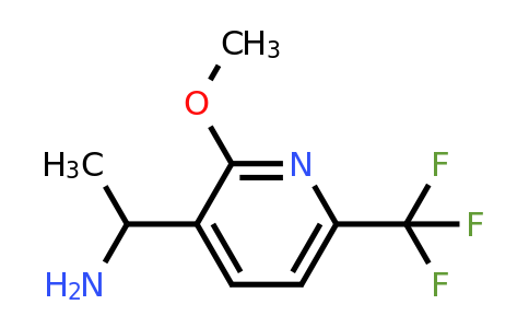 CAS 944900-18-9 | 1-(2-Methoxy-6-trifluoromethyl-pyridin-3-YL)-ethylamine