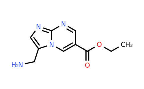 CAS 944900-25-8 | Ethyl 3-(aminomethyl)imidazo[1,2-A]pyrimidine-6-carboxylate
