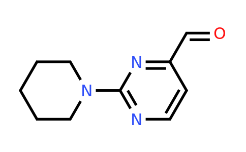 CAS 944900-32-7 | 2-(Piperidin-1-YL)pyrimidine-4-carbaldehyde
