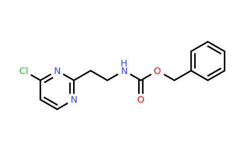 CAS 944900-46-3 | Benzyl [2-(4-chloropyrimidin-2-YL)ethyl]carbamate