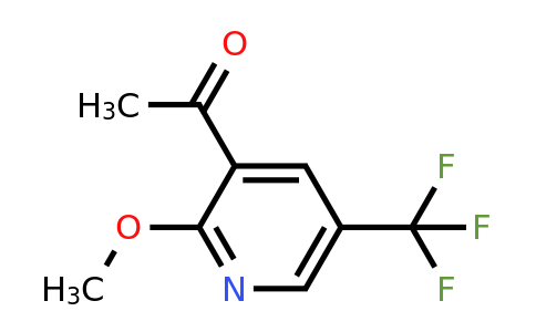 CAS 944900-51-0 | 1-(2-Methoxy-5-trifluoromethyl-pyridin-3-YL)-ethanone