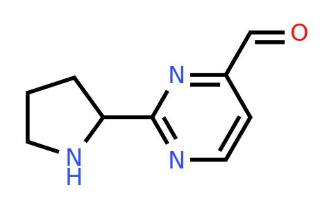 CAS 944900-56-5 | 2-(Pyrrolidin-2-YL)pyrimidine-4-carbaldehyde