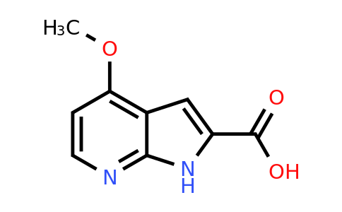 CAS 944900-58-7 | 4-Methoxy-1H-pyrrolo[2,3-B]pyridine-2-carboxylic acid