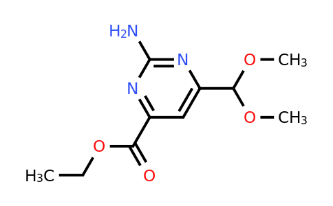 CAS 944900-68-9 | Ethyl 2-amino-6-(dimethoxymethyl)pyrimidine-4-carboxylate