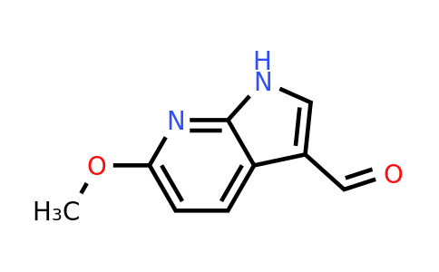 CAS 944900-73-6 | 6-methoxy-1H-pyrrolo[2,3-b]pyridine-3-carbaldehyde