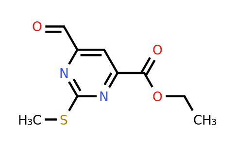 CAS 944900-80-5 | Ethyl 6-formyl-2-(methylthio)pyrimidine-4-carboxylate