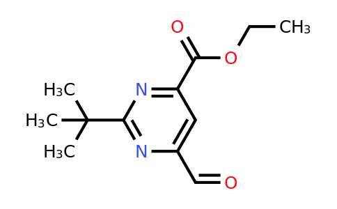CAS 944900-83-8 | Ethyl 2-tert-butyl-6-formylpyrimidine-4-carboxylate