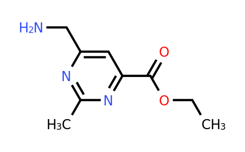 CAS 944900-86-1 | Ethyl 6-(aminomethyl)-2-methylpyrimidine-4-carboxylate