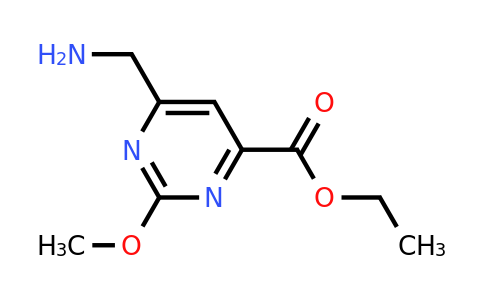 CAS 944900-88-3 | Ethyl 6-(aminomethyl)-2-methoxypyrimidine-4-carboxylate