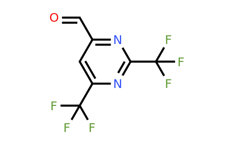 CAS 944900-92-9 | 2,6-Bis(trifluoromethyl)pyrimidine-4-carbaldehyde