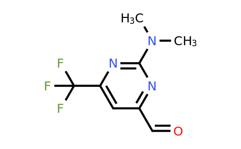 CAS 944900-94-1 | 2-(Dimethylamino)-6-(trifluoromethyl)pyrimidine-4-carbaldehyde