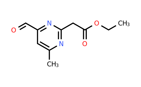 CAS 944901-25-1 | Ethyl (4-formyl-6-methylpyrimidin-2-YL)acetate