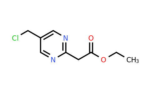 CAS 944901-29-5 | Ethyl 2-(5-(chloromethyl)pyrimidin-2-YL)acetate