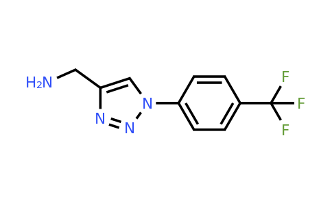 CAS 944901-30-8 | 1-(1-[4-(Trifluoromethyl)phenyl]-1H-1,2,3-triazol-4-YL)methanamine