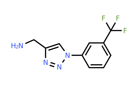 CAS 944901-33-1 | 1-(1-[3-(Trifluoromethyl)phenyl]-1H-1,2,3-triazol-4-YL)methanamine