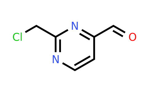 CAS 944901-34-2 | 2-(Chloromethyl)pyrimidine-4-carbaldehyde
