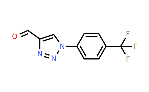CAS 944901-43-3 | 1-[4-(Trifluoromethyl)phenyl]-1H-1,2,3-triazole-4-carbaldehyde