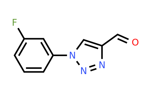 CAS 944901-46-6 | 1-(3-Fluorophenyl)-1H-1,2,3-triazole-4-carbaldehyde