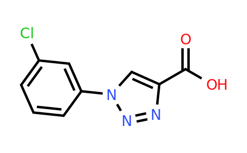 CAS 944901-58-0 | 1-(3-Chlorophenyl)-1H-1,2,3-triazole-4-carboxylic acid