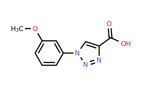 CAS 944901-61-5 | 1-(3-Methoxyphenyl)-1H-1,2,3-triazole-4-carboxylic acid