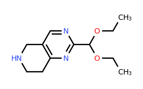 CAS 944901-65-9 | 2-(Diethoxymethyl)-5,6,7,8-tetrahydropyrido[4,3-D]pyrimidine