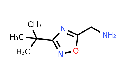 CAS 944901-66-0 | (3-Tert-butyl-1,2,4-oxadiazol-5-YL)methanamine