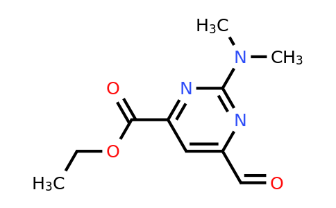 CAS 944901-67-1 | Ethyl 2-(dimethylamino)-6-formylpyrimidine-4-carboxylate