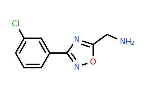 CAS 944901-69-3 | 1-[3-(3-Chlorophenyl)-1,2,4-oxadiazol-5-YL]methanamine