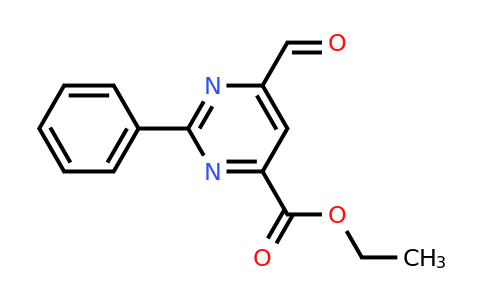 CAS 944901-70-6 | Ethyl 6-formyl-2-phenylpyrimidine-4-carboxylate