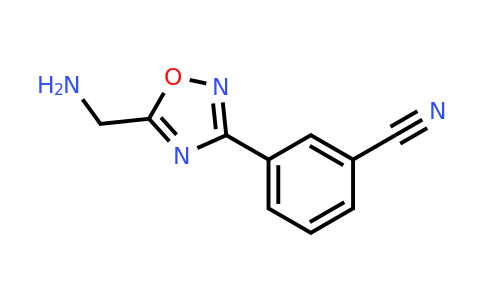 CAS 944901-72-8 | 3-[5-(Aminomethyl)-1,2,4-oxadiazol-3-YL]benzonitrile
