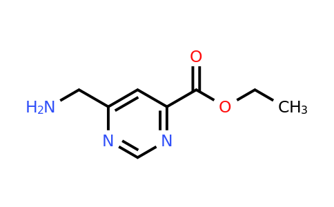 CAS 944901-73-9 | Ethyl 6-(aminomethyl)pyrimidine-4-carboxylate