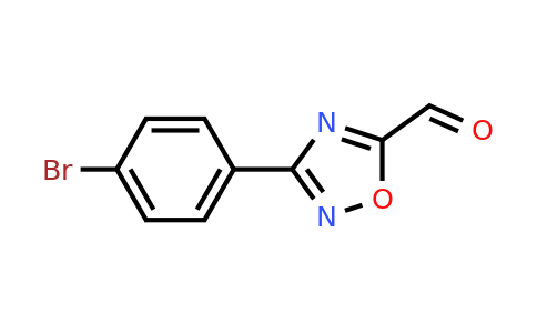 CAS 944901-81-9 | 3-(4-Bromophenyl)-1,2,4-oxadiazole-5-carbaldehyde
