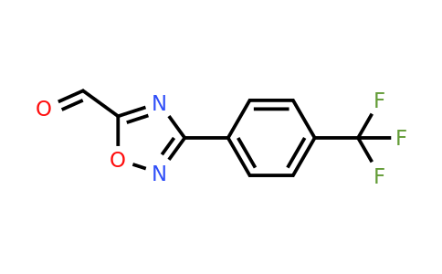 CAS 944901-84-2 | 3-[4-(Trifluoromethyl)phenyl]-1,2,4-oxadiazole-5-carbaldehyde