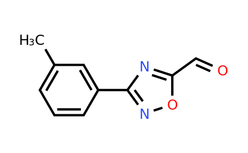 CAS 944901-90-0 | 3-(3-Methylphenyl)-1,2,4-oxadiazole-5-carbaldehyde