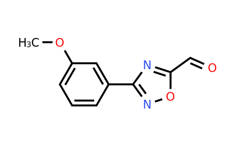 CAS 944901-93-3 | 3-(3-Methoxyphenyl)-1,2,4-oxadiazole-5-carbaldehyde