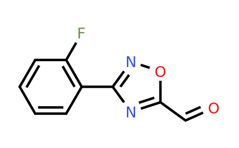 CAS 944901-96-6 | 3-(2-Fluorophenyl)-1,2,4-oxadiazole-5-carbaldehyde