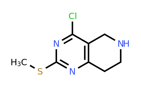 CAS 944902-03-8 | 4-Chloro-5,6,7,8-tetrahydro-2-(methylthio)pyrido[4,3-D]pyrimidine