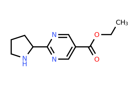 CAS 944902-20-9 | Ethyl 2-pyrrolidin-2-ylpyrimidine-5-carboxylate