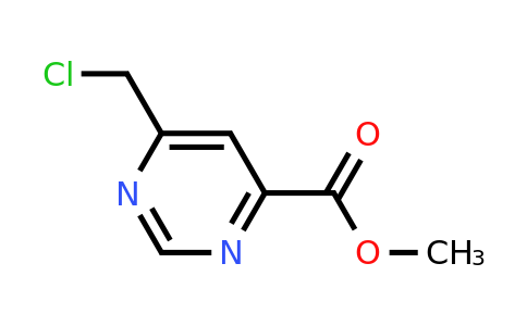 CAS 944902-43-6 | Methyl 6-(chloromethyl)pyrimidine-4-carboxylate