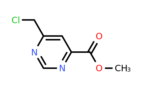 Methyl 6-(chloromethyl)pyrimidine-4-carboxylate